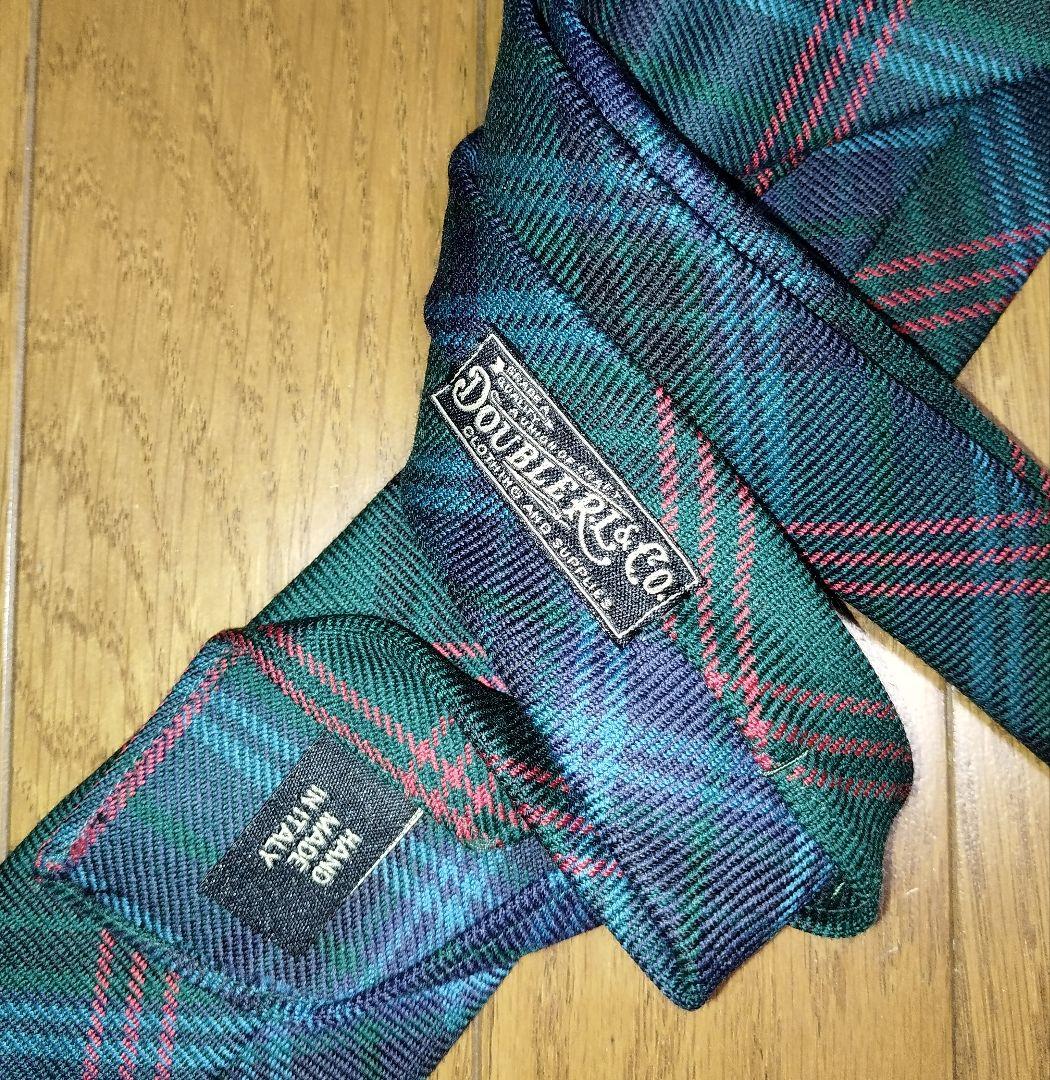 RRL◇ダブルアール◇ラルフローレン◇ネクタイ◇ウール◇チェック◇イタリア製