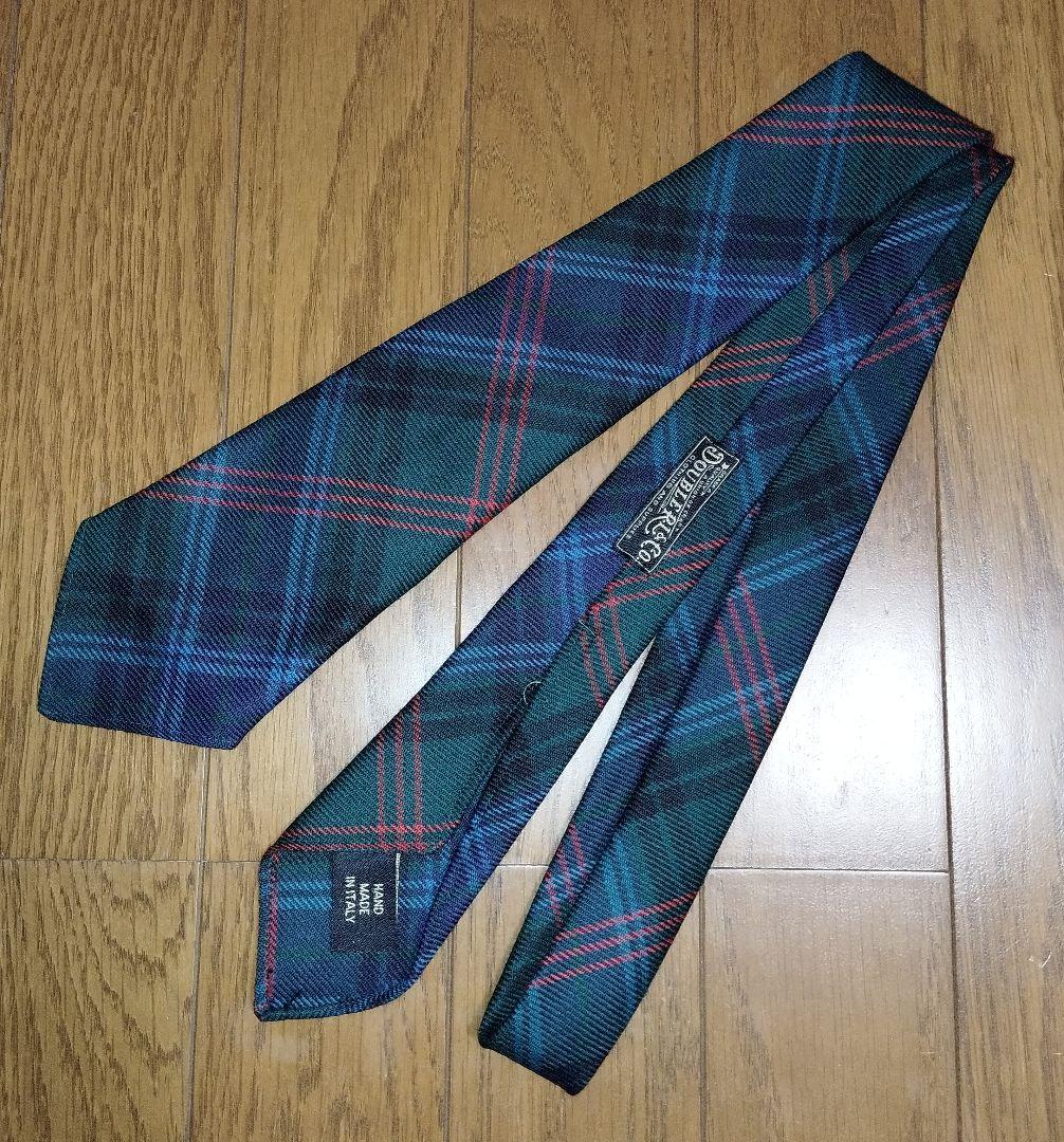 RRL◇ダブルアール◇ラルフローレン◇ネクタイ◇ウール◇チェック◇イタリア製