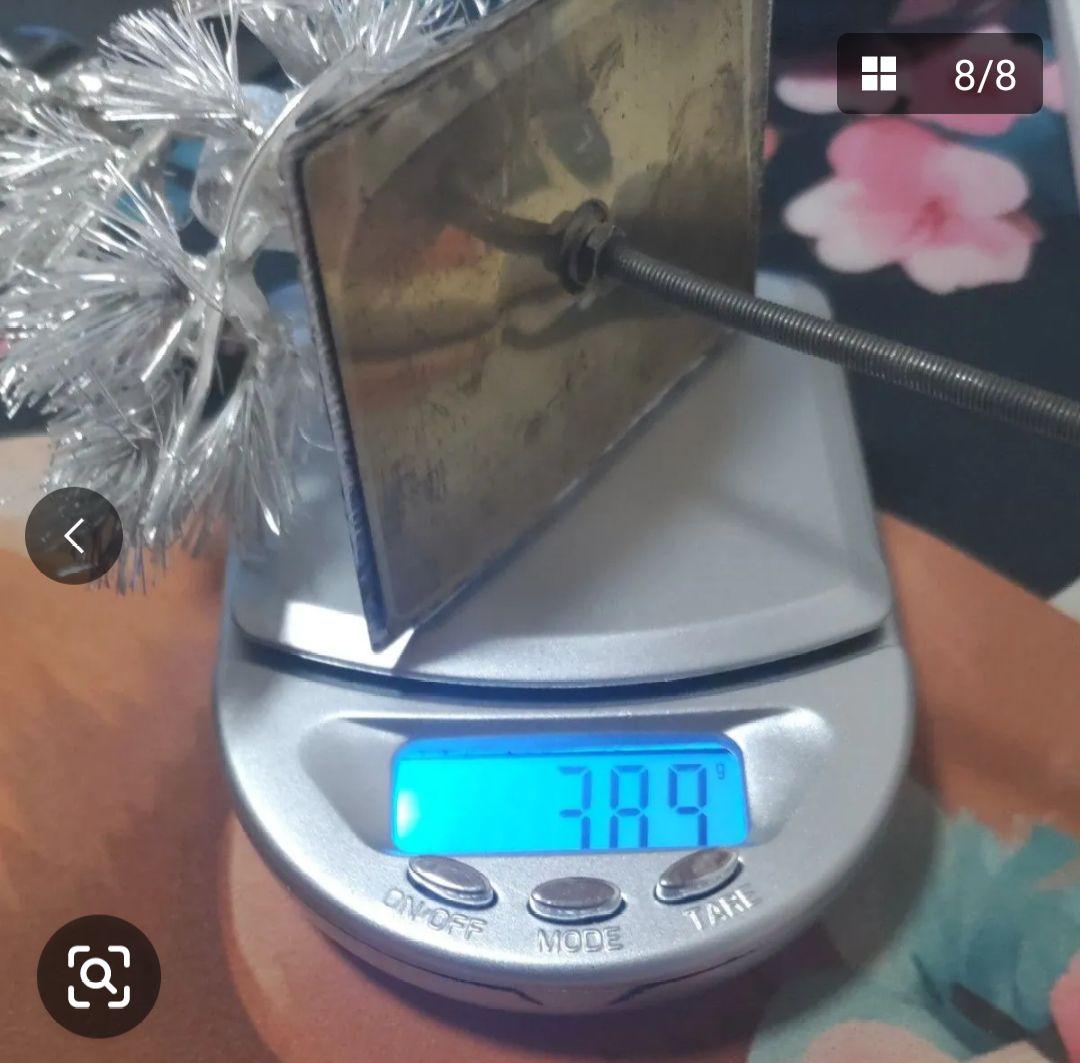 ト*！様 光則作　純銀製 松と竹の置物　2点セット