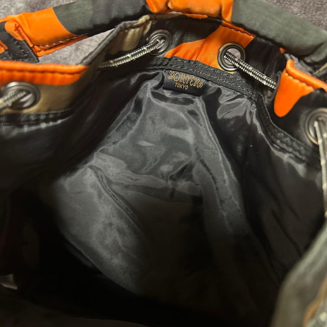 PORTER バルーンサック　2way ショルダー　迷彩　カモフラ柄