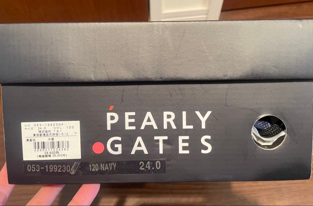 PEARLY GATES パーリーゲイツ　レディースシューズ24センチ