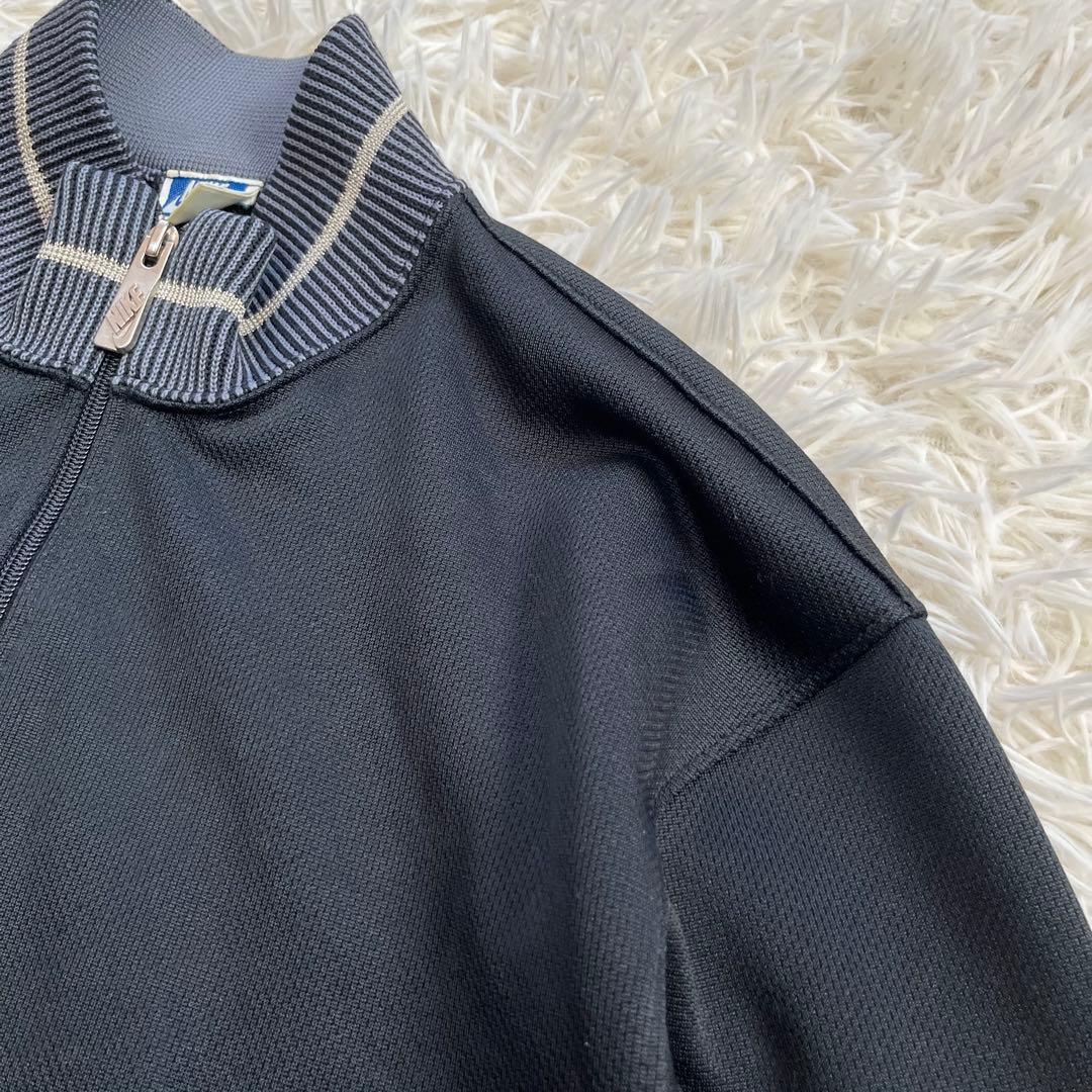 NIKE 青タグ 80s 日本製 トラックジャケット L 黒 ヴィンテージ
