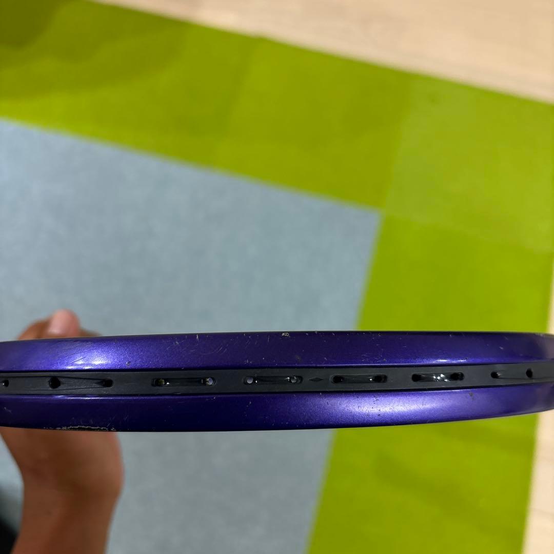 YONEX 紫色オーバーサイズラケット