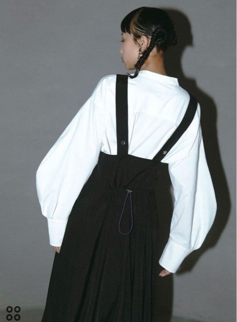 OMMO オーエムエムオー 完売品 バルーンワンピース黒 38