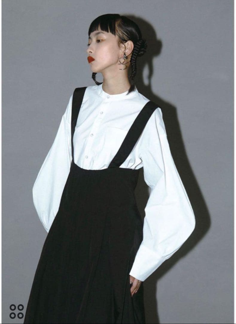 OMMO オーエムエムオー 完売品 バルーンワンピース黒 38