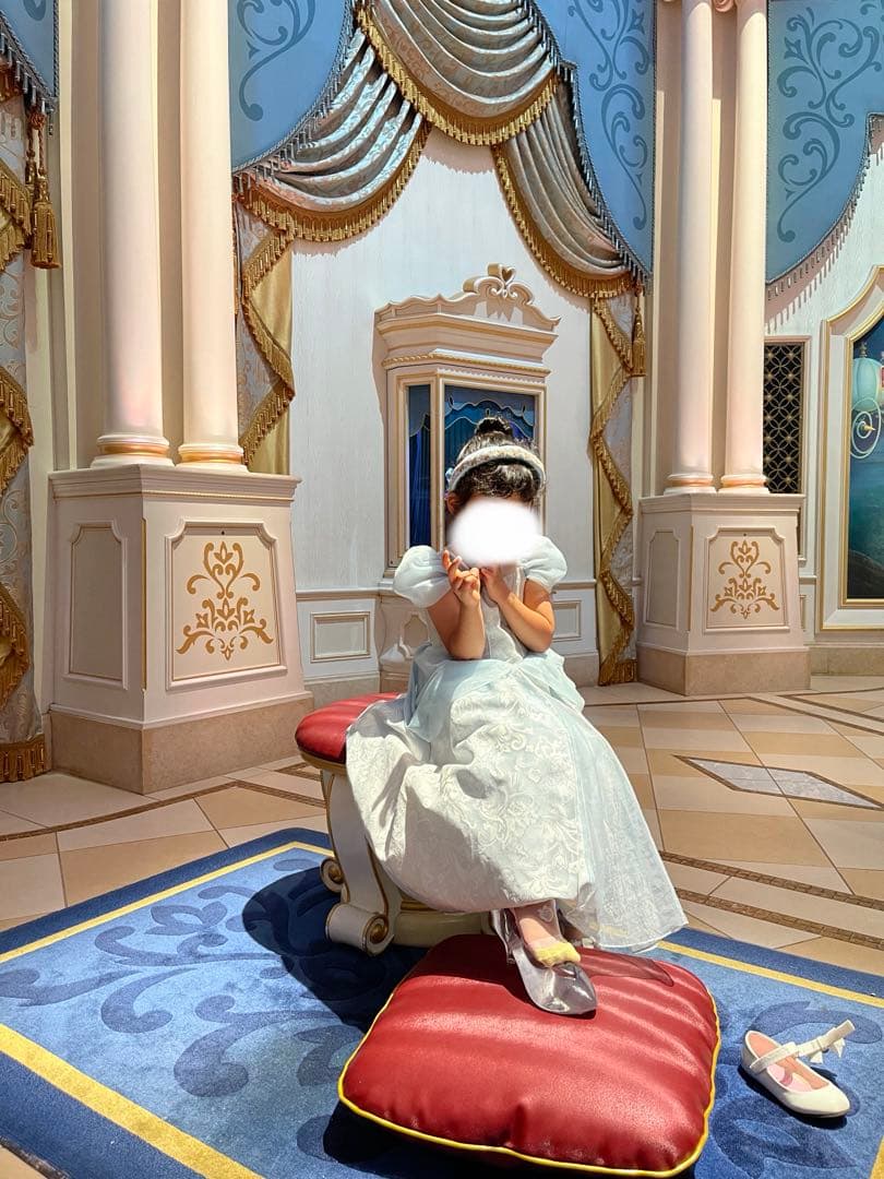 ビビディ•バビディ•ブティック　110cm シンデレラドレス・シューズなど