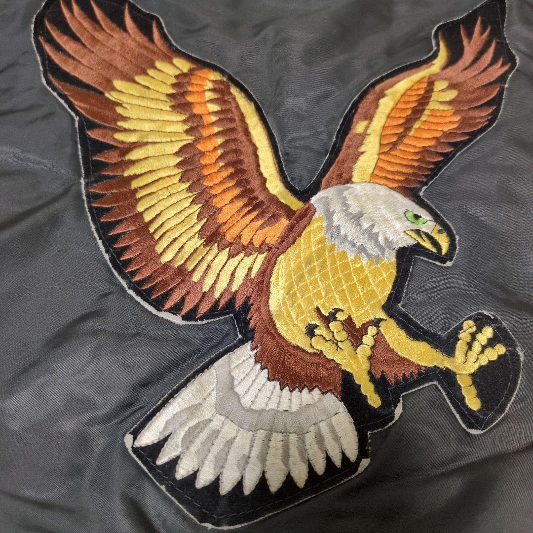 70s USA製 ティンバーキング B-15 フライトジャケット 刺繍 ワッペン
