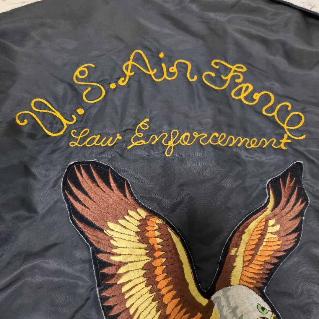 70s USA製 ティンバーキング B-15 フライトジャケット 刺繍 ワッペン