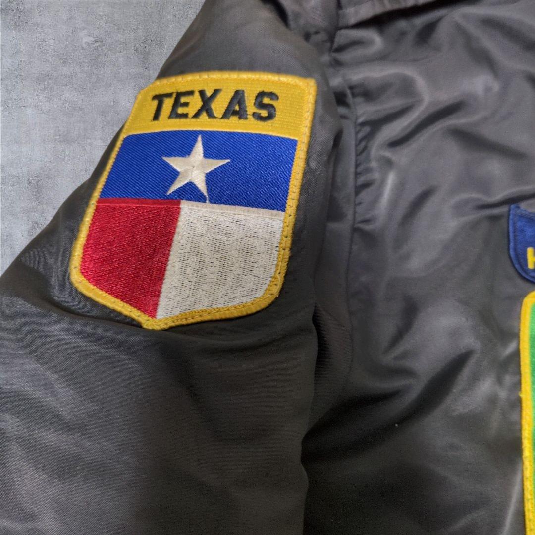 70s USA製 ティンバーキング B-15 フライトジャケット 刺繍 ワッペン