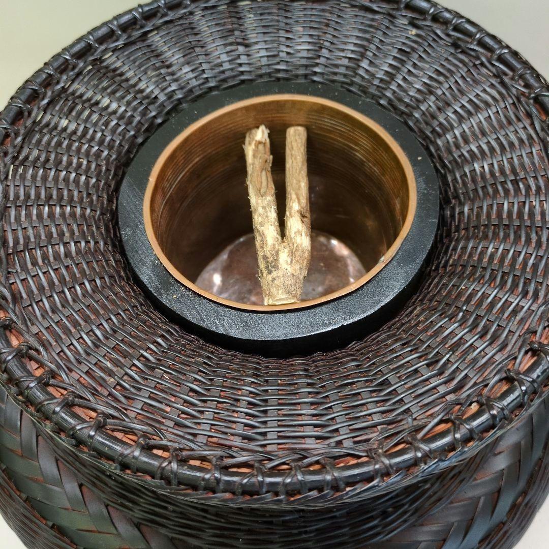 又木付　牡丹籠　池坊好み　池坊花器