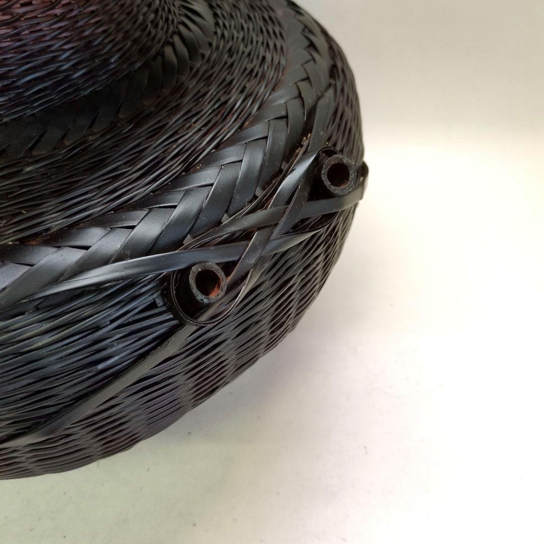 又木付　牡丹籠　池坊好み　池坊花器