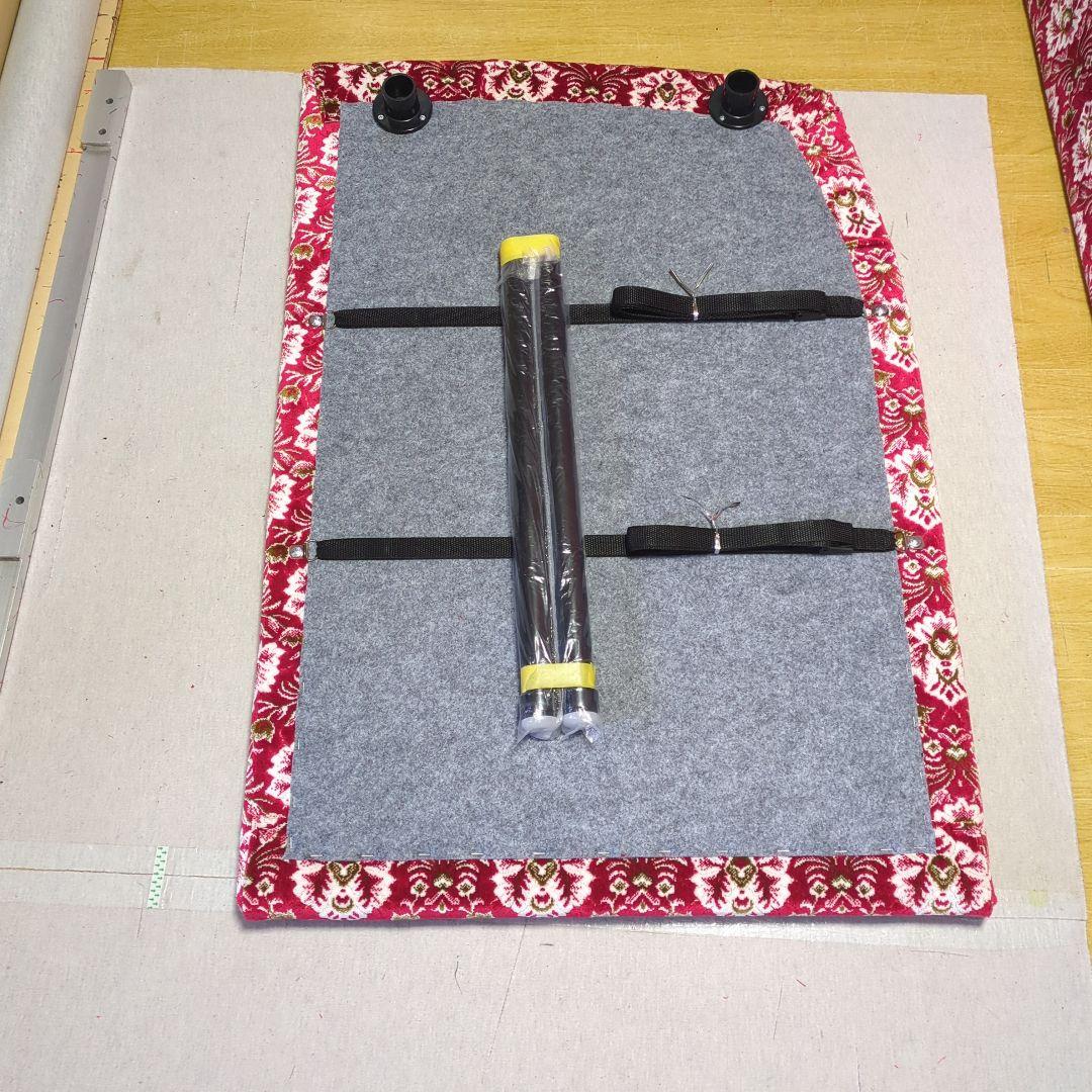 【トムトム】助手席フラット&助手席サイドパネル【新格子レッド】