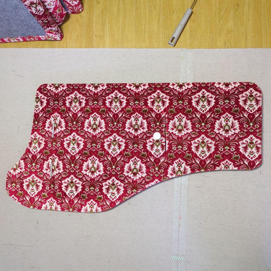 【トムトム】助手席フラット&助手席サイドパネル【新格子レッド】