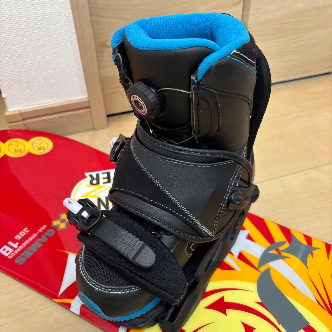 キッズ　ジュニア　スノーボード　ワイヤーブーツX games 22-23cm