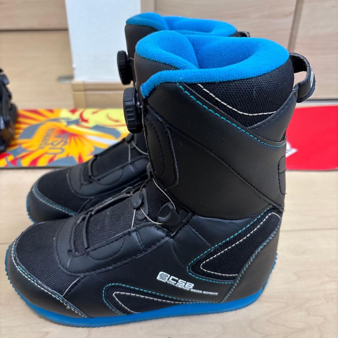 キッズ　ジュニア　スノーボード　ワイヤーブーツX games 22-23cm