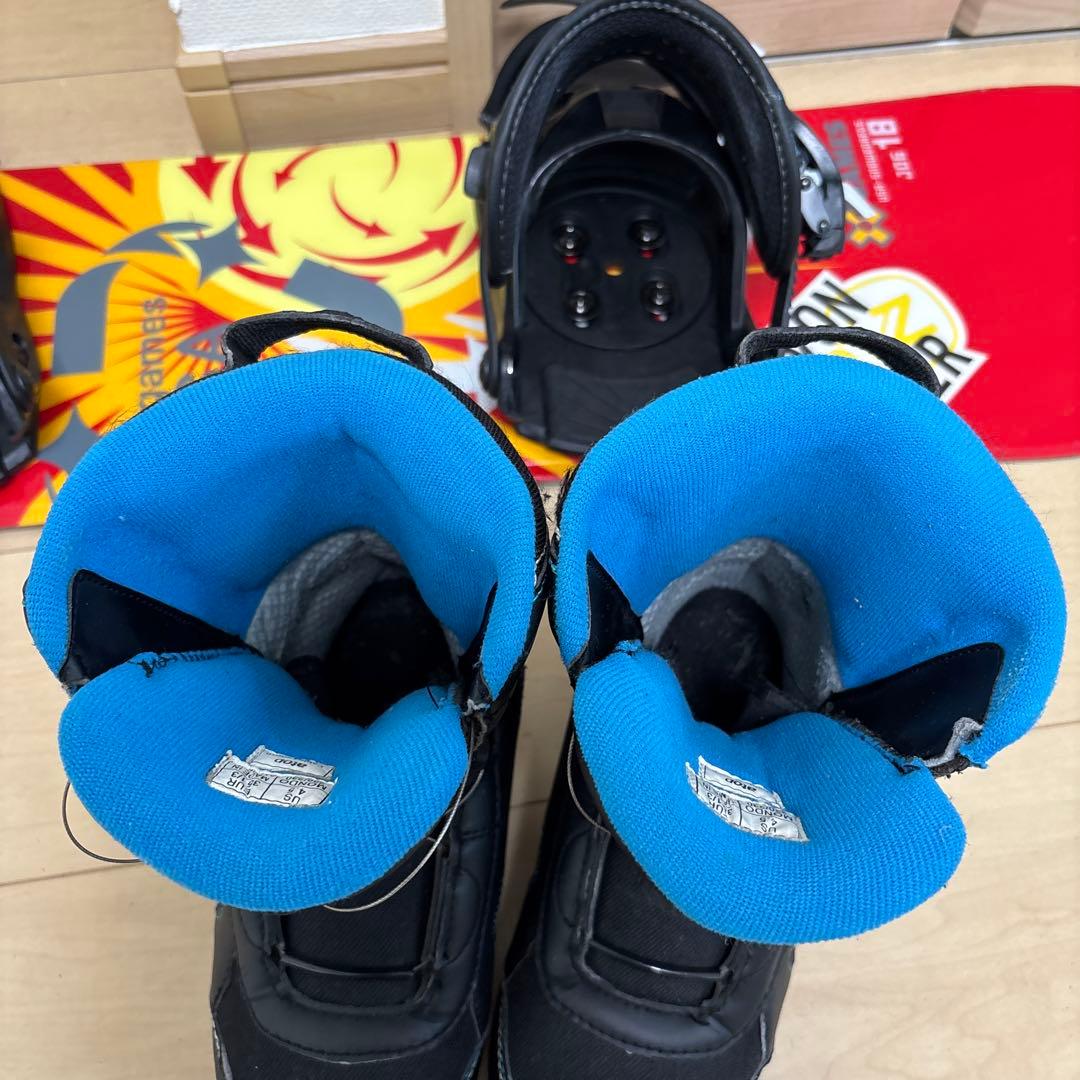 キッズ　ジュニア　スノーボード　ワイヤーブーツX games 22-23cm