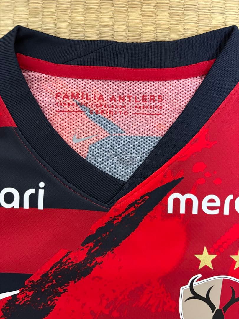 鹿島アントラーズ 2025 ホームオーセンティックユニフォーム 13.知念