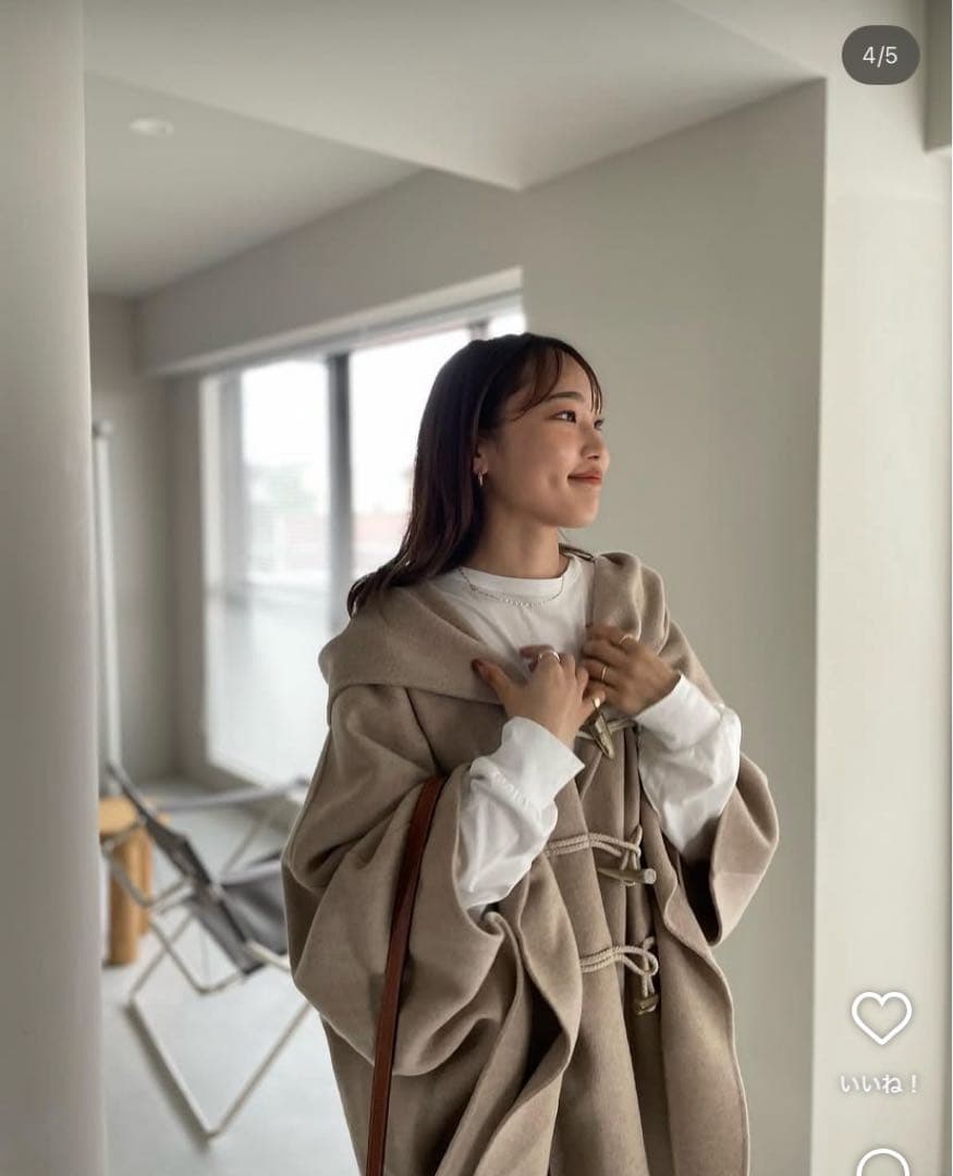 ETRE TOKYO リバーポンチョコート