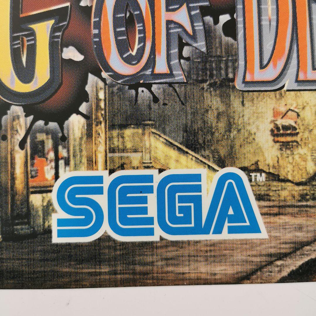 タイピングオブザデッド　ブラストシティ筐体専用インストカード