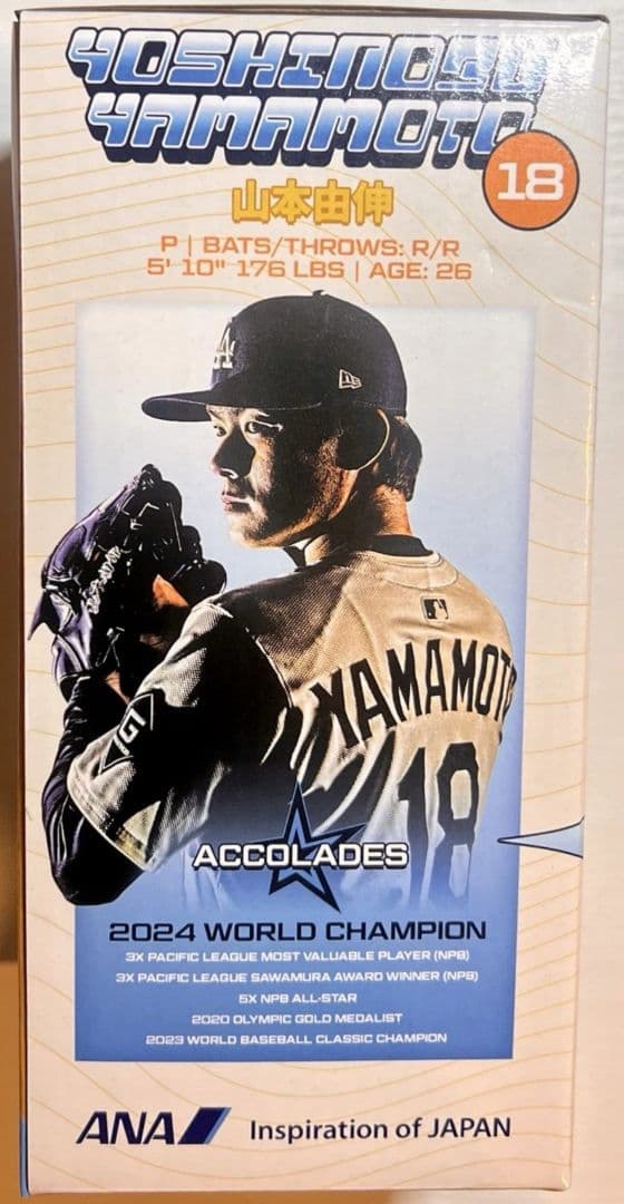 K*e様 山本由伸 ボブルヘッド ドジャース 7月2日 限定配布 大谷