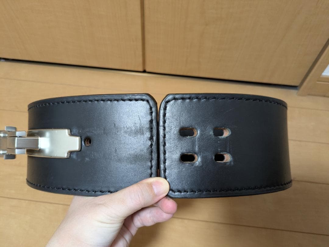 PERSONAL RECORD トレーニング・パワーベルト ブラック