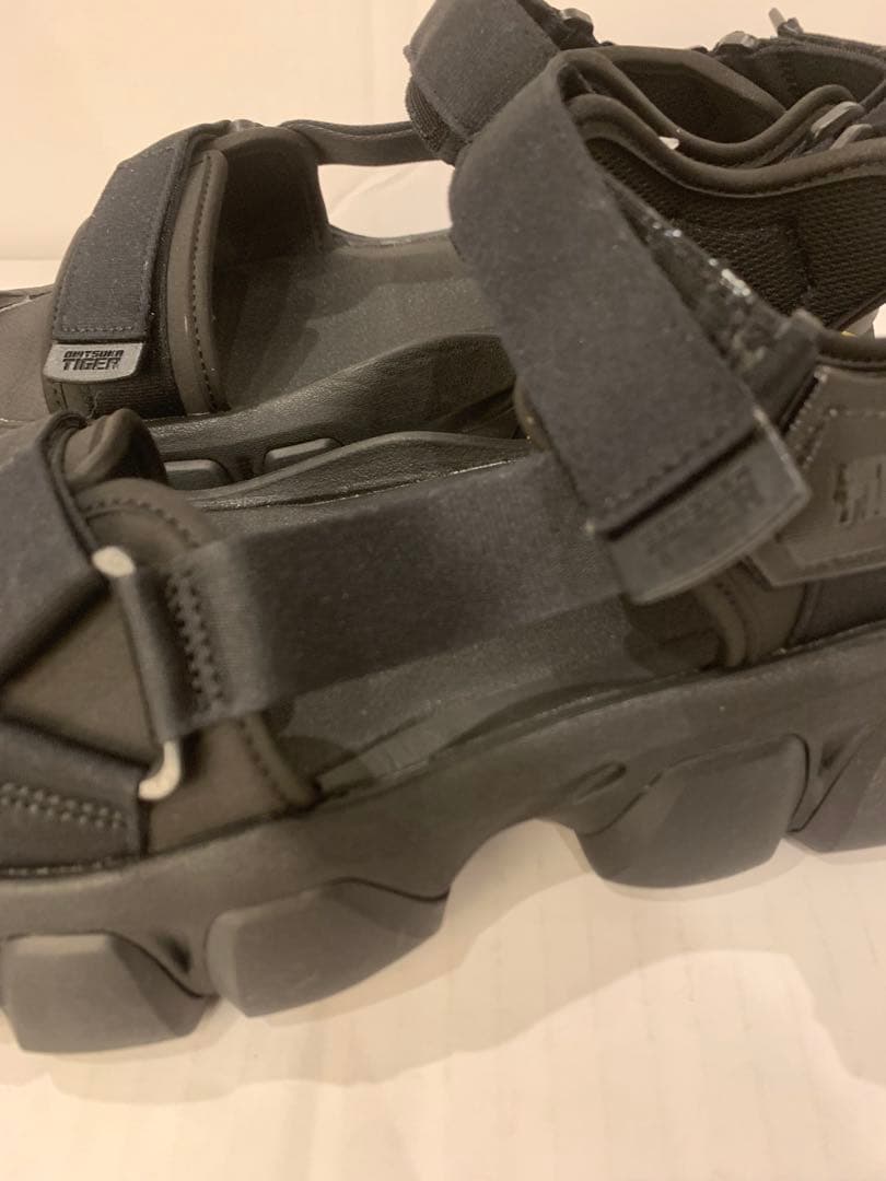 【新品】オニツカタイガー DENTIGRE BELTED 27cm 黒 希少