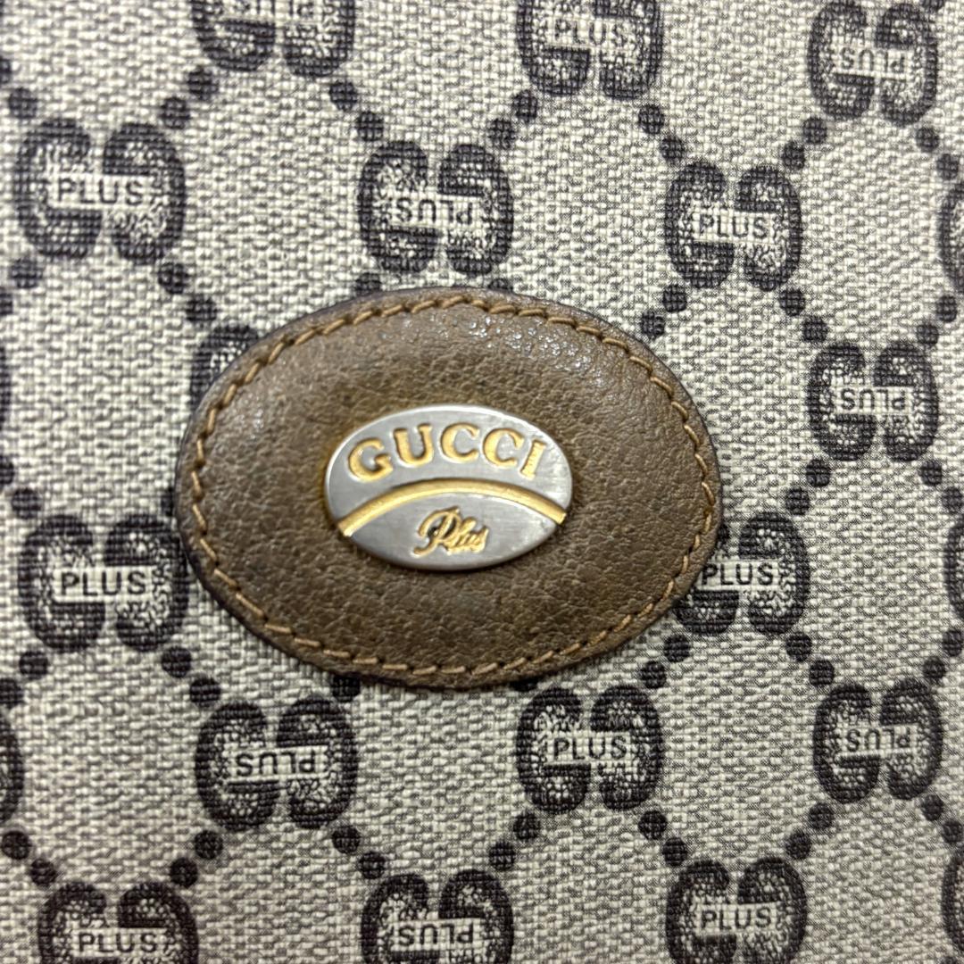 【正規品】GUCCI　Plus　GG柄　クラッチ　セカンドバッグ　金具