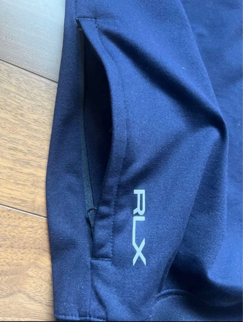 RLX GOLF ストレッチ ジャージー クォータージップ ベスト メンズ