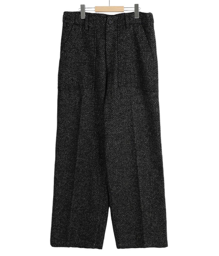 YOKE TWEED WIDE-LEG BAKER PANTS サイズ2
