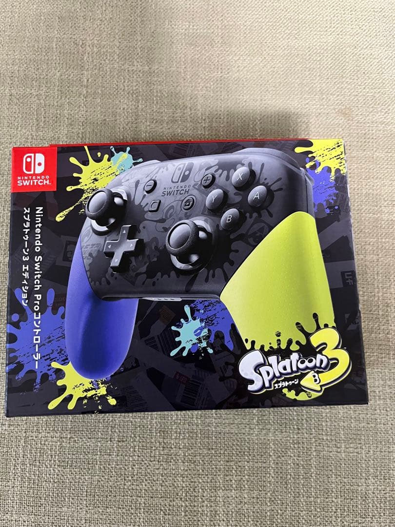 任天堂Switch スプラトゥーン3 プロコントローラー　純正