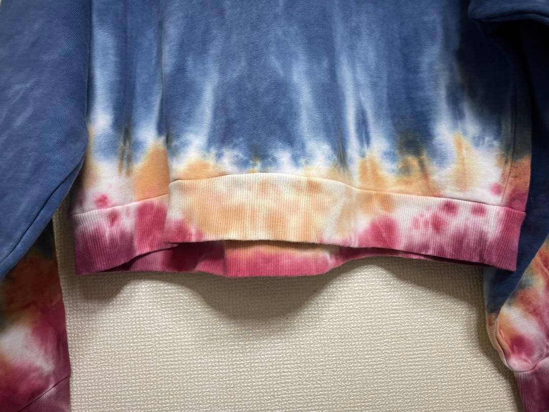 stussy パーカースウェット，サイズ:M タイダイ　unisex