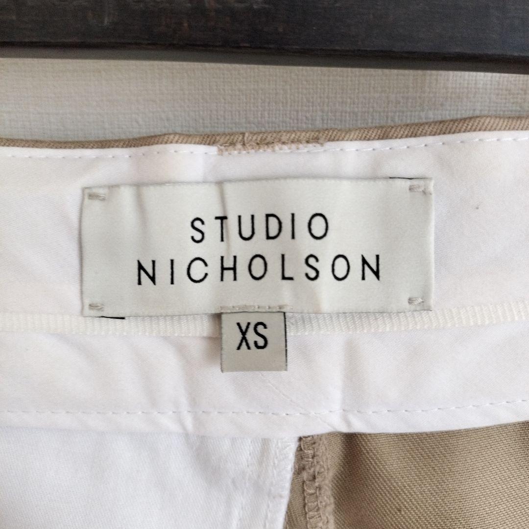 パンツ STUDIO NICHOLSON PeachedCotton BEN TANxs