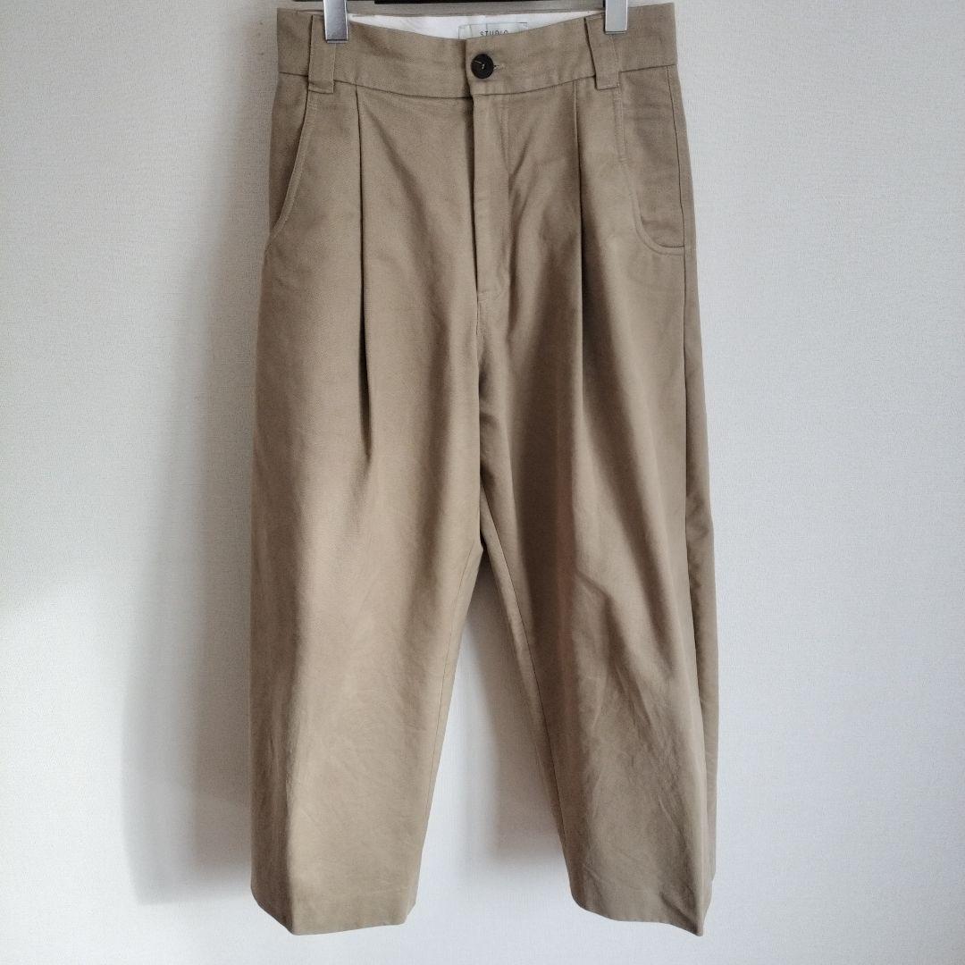 パンツ STUDIO NICHOLSON PeachedCotton BEN TANxs