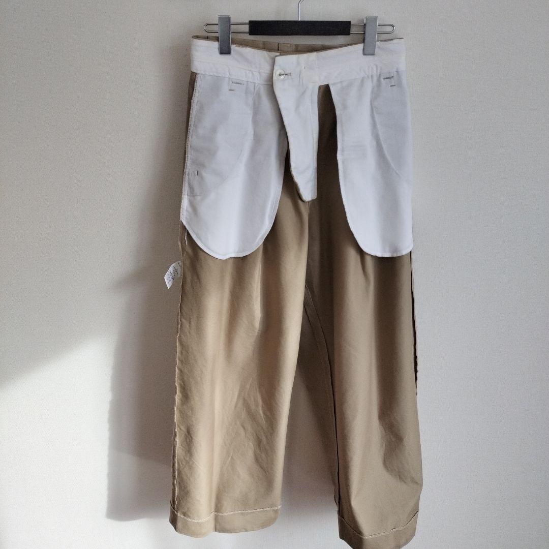 パンツ STUDIO NICHOLSON PeachedCotton BEN TANxs