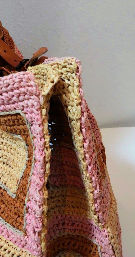 ジャマンピュエッシュ　かごバッグ　大型トートバッグ