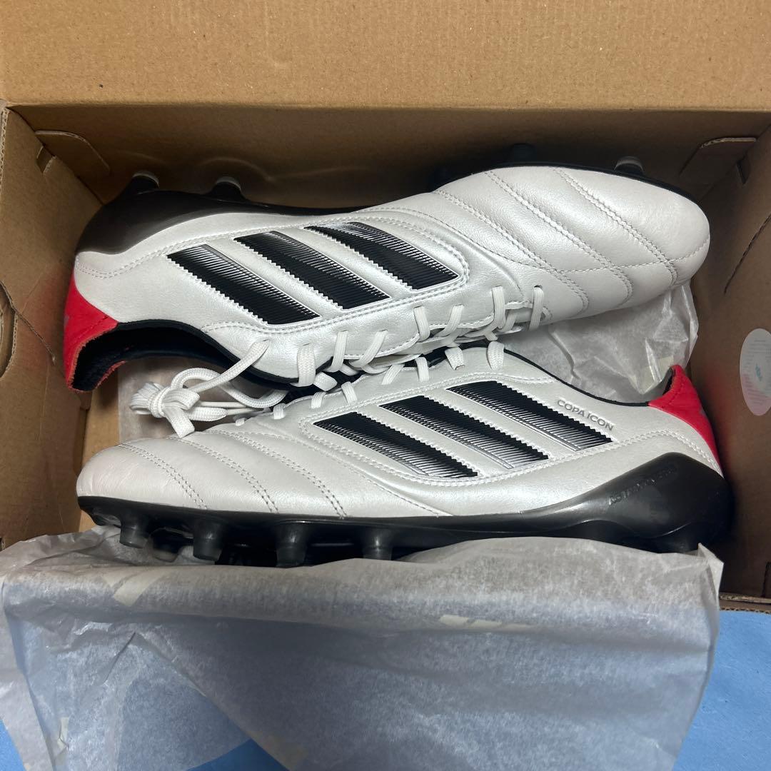 adidas コパアイコン2 FG ホワイト/ブラック/レッド