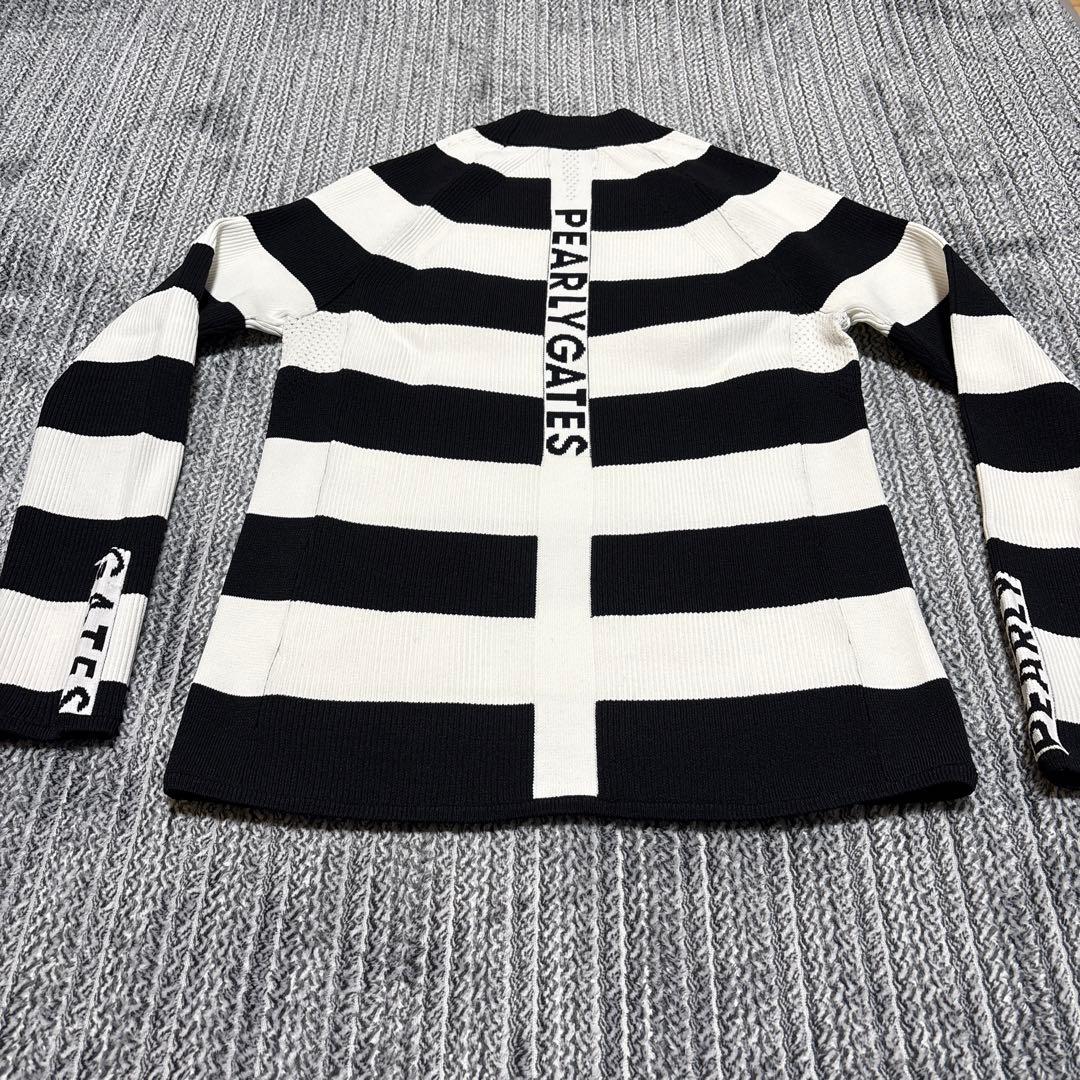 パーリーゲイツ　ボーダーニット　美品　サイズ2