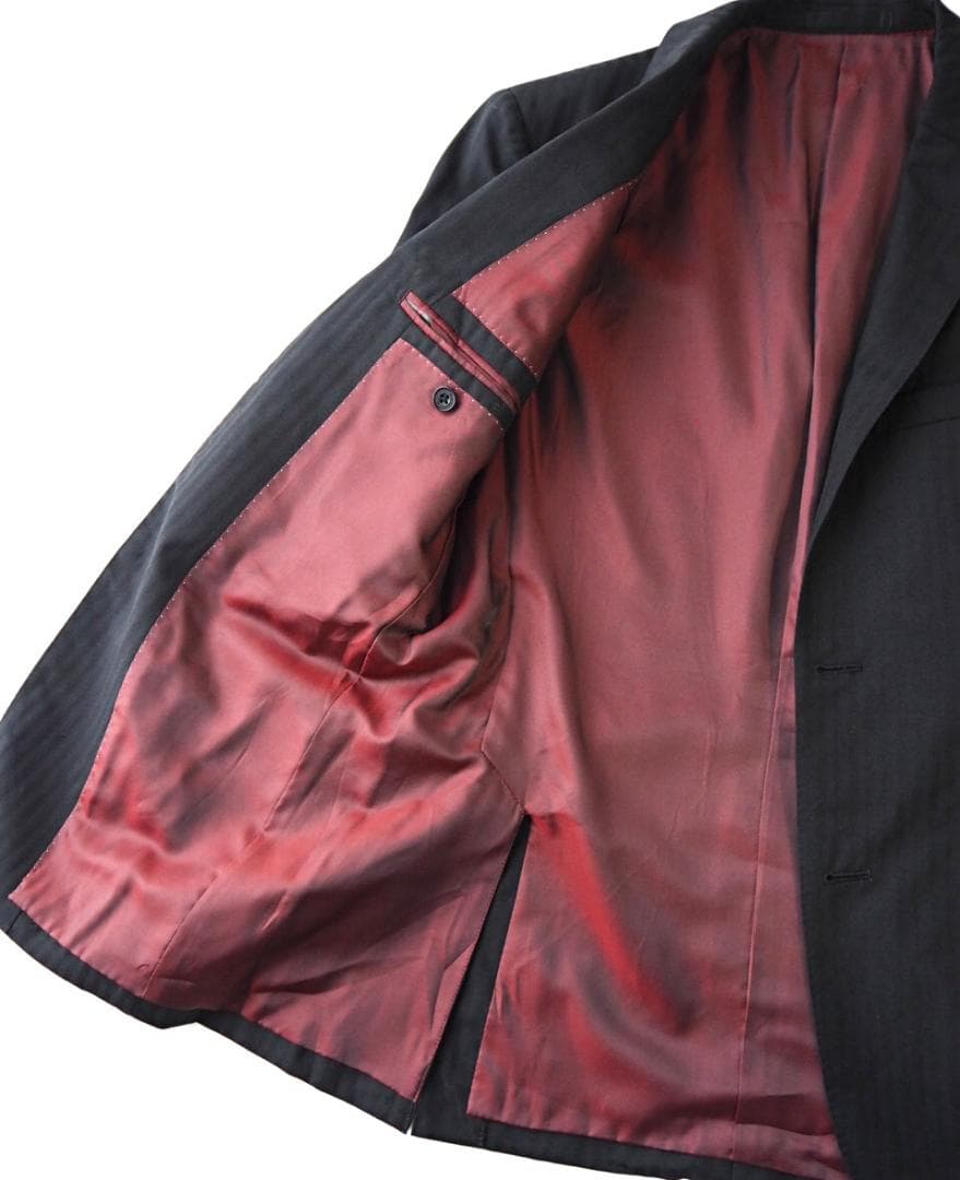 BURBERRY バーバリーブラックレーベル ウールシルク スーツ セットアップ