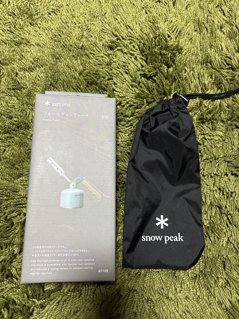 新品　スノーピーク フォールディングトーチ アシモクラフツ asigrip_ft