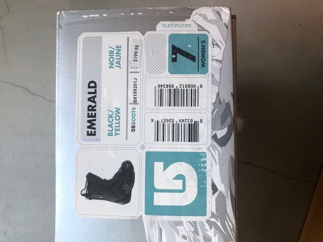 Burton ブーツ エメラルド 24.0 箱付美品 値下げ不可