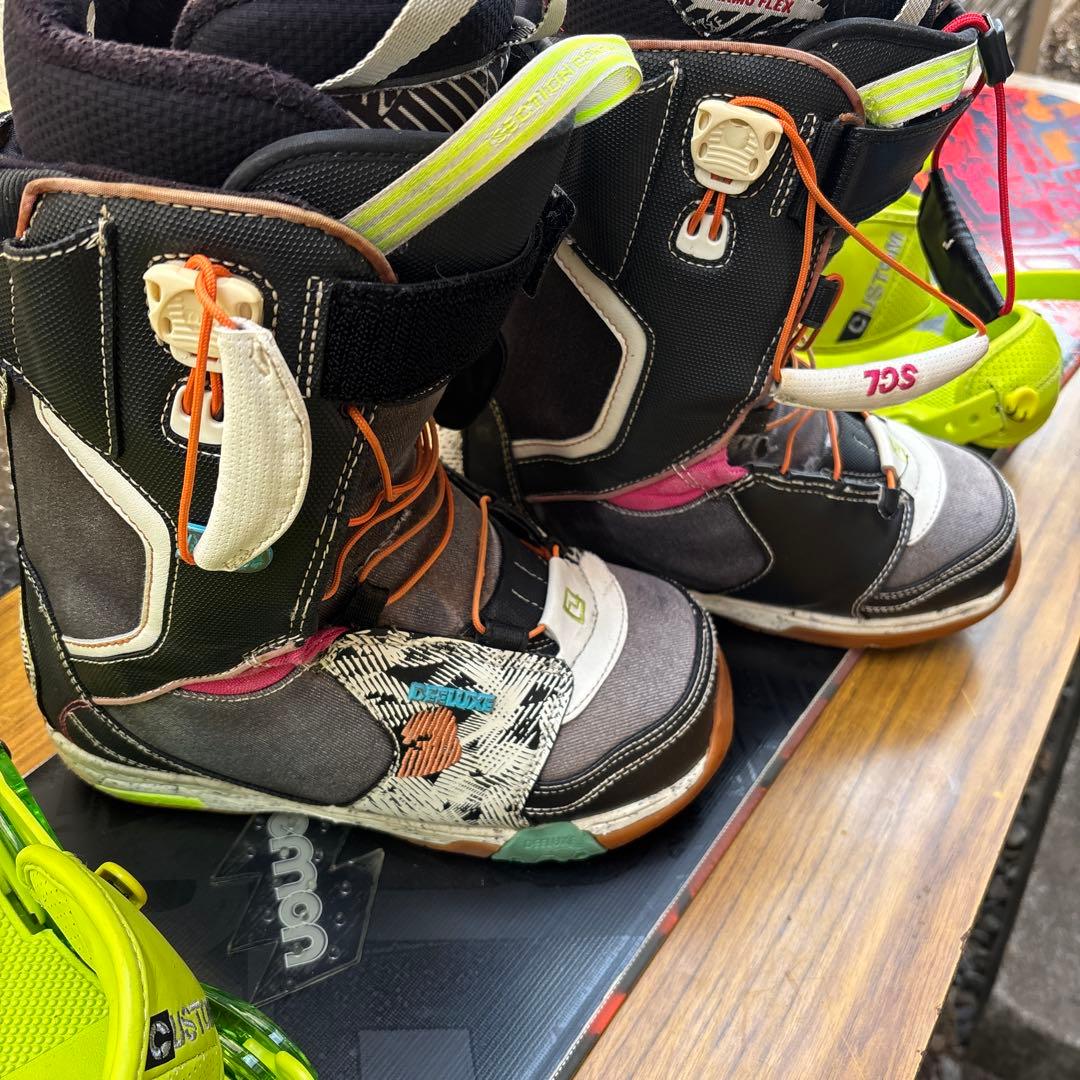 CORYUスノーボードブーツ グリーン