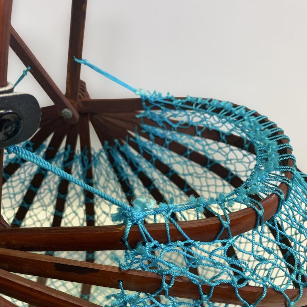 折りたたみかごバッグ 竹かごバッグ 昭和レトロ レア