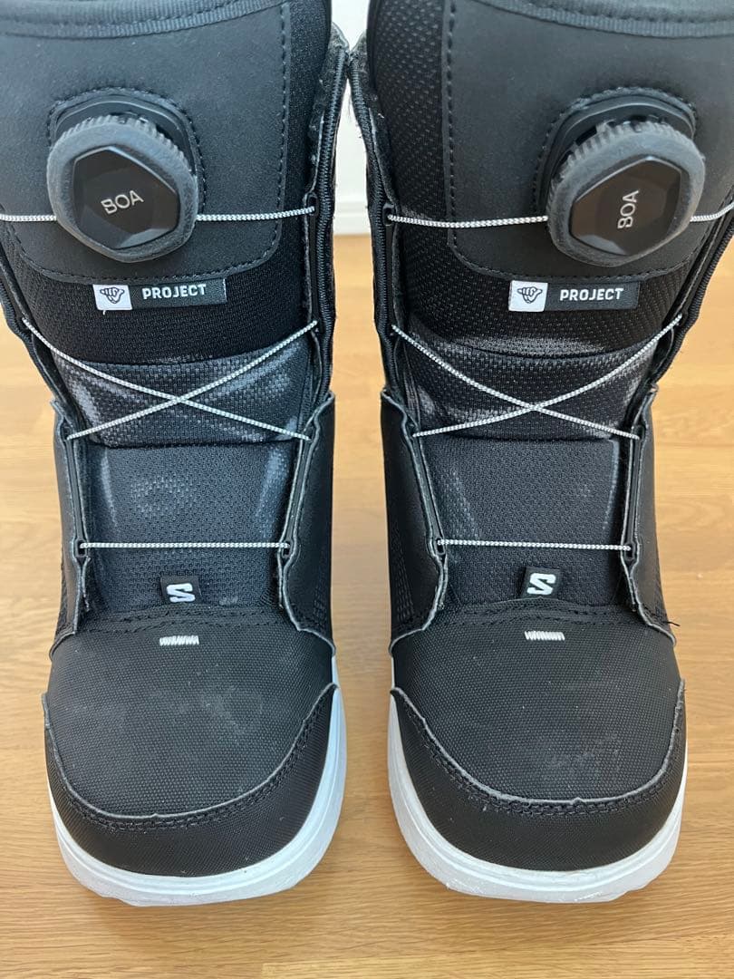 サロモンPROJECT BOA®キッズ用スノーボードブーツ22.5-23.0cm