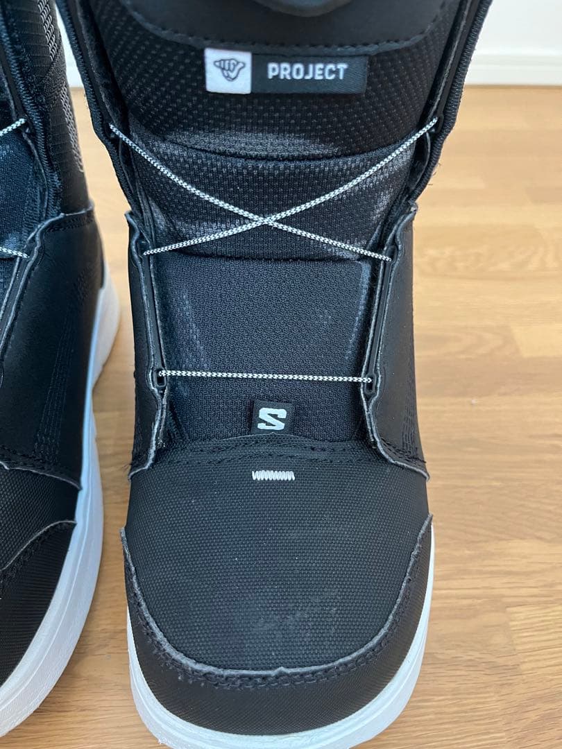 サロモンPROJECT BOA®キッズ用スノーボードブーツ22.5-23.0cm