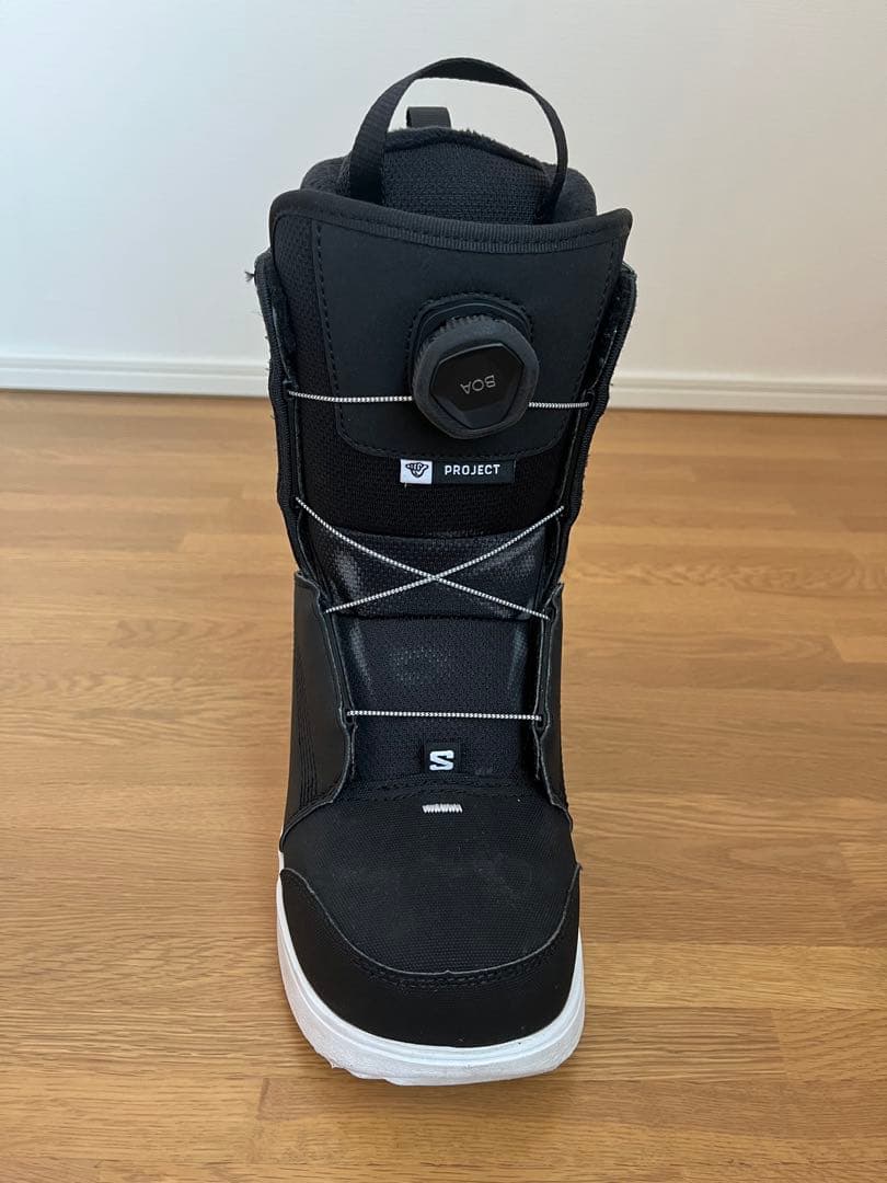 サロモンPROJECT BOA®キッズ用スノーボードブーツ22.5-23.0cm