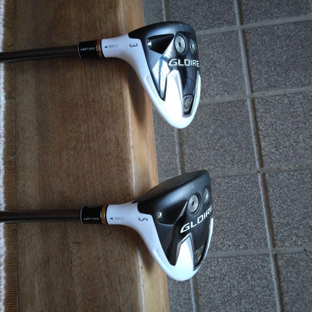 レフティ　希少テーラーメイド　初代GROIRE グローレ　3W 5W 2本セット