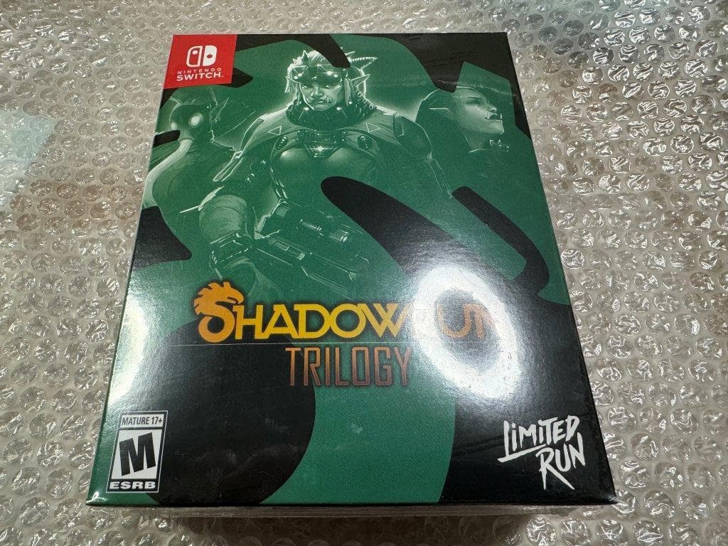 SW Shadowrun Trilogy シャドウラン 北米限定版 新品未開封