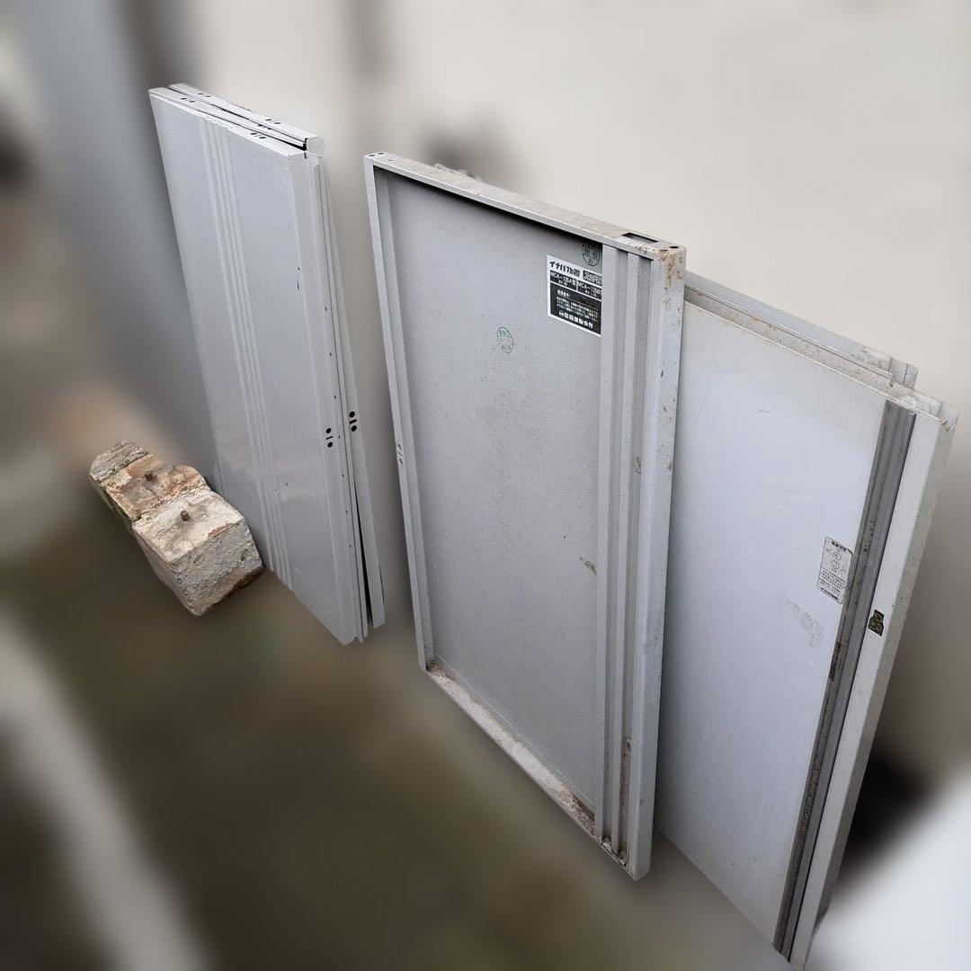 【手渡し限定】イナバ物置135A型1999年製　取説・パーツ付き　分解済　中古品