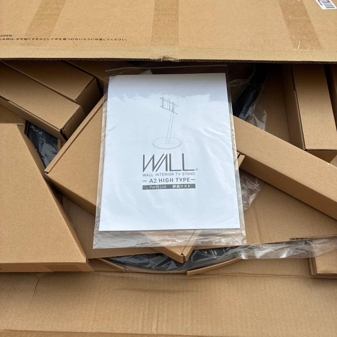 WALL 【デザイン賞4冠】 A2 CASTER BASE テレビスタンド　ハイ