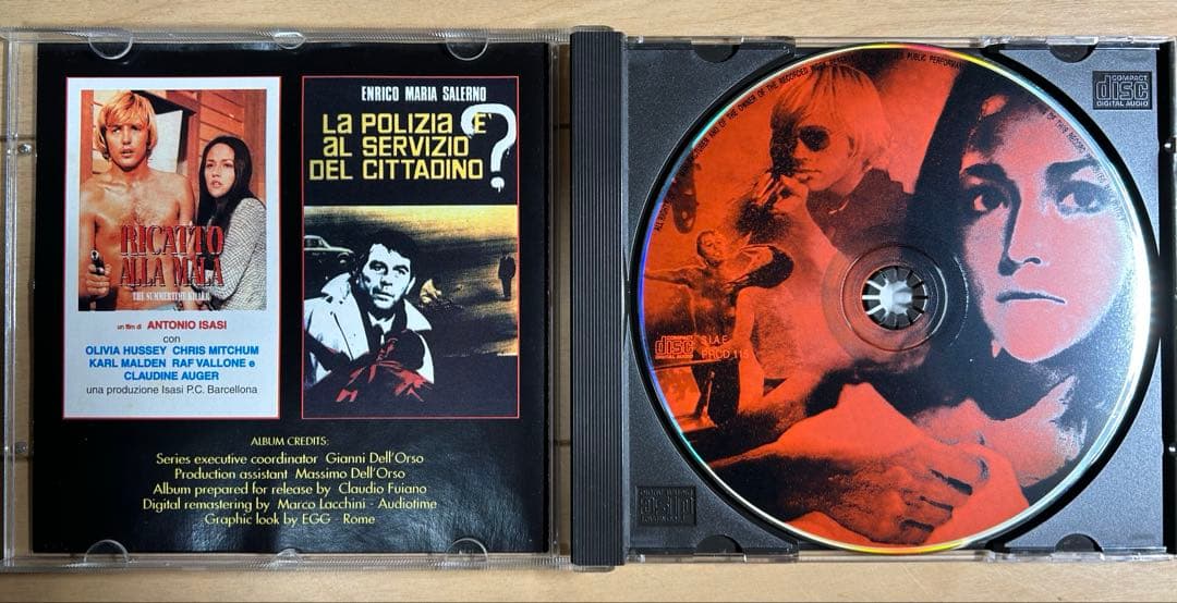 サマー・タイム・キラー＆傷だらけの刑事　サウンドトラックCD　ルイス・バカロフ